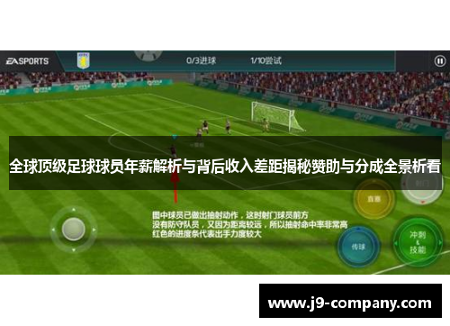 全球顶级足球球员年薪解析与背后收入差距揭秘赞助与分成全景析看 全球顶级足球球员年薪解析与背后收入差距揭秘赞助与分成全景析看