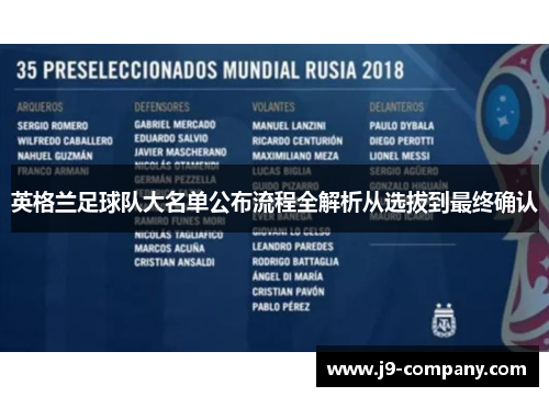 英格兰足球队大名单公布流程全解析从选拔到最终确认